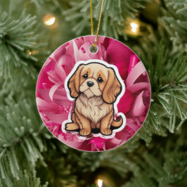 Ornamento De Cerâmica Coleira Invisível Memorial Art para Cães – Ele Ain