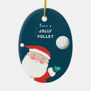 Ornamento De Cerâmica Coletor de Voleibol