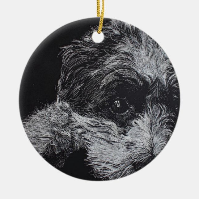 Ornamento De Cerâmica Colly (Frente)