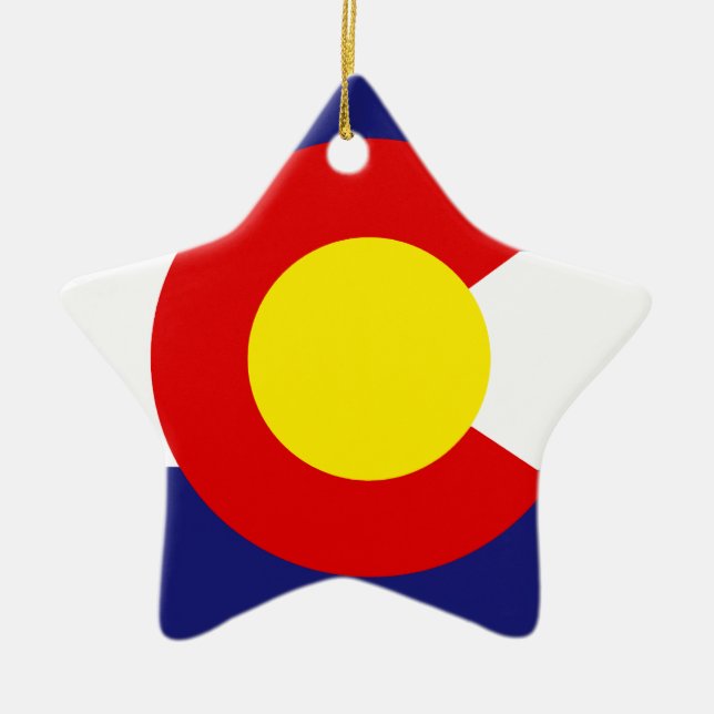 ORNAMENTO DE CERÂMICA COLORADO (Frente)