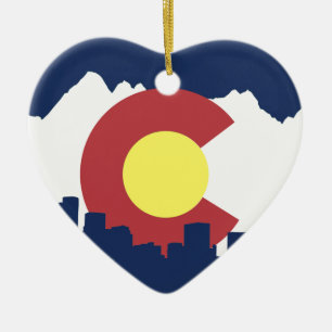 Ornamento De Cerâmica Colorado