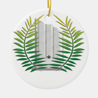 Ornamento De Cerâmica Coluna das viúvas