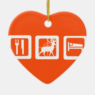 Ornamento De Cerâmica Coma a Caça do Sono