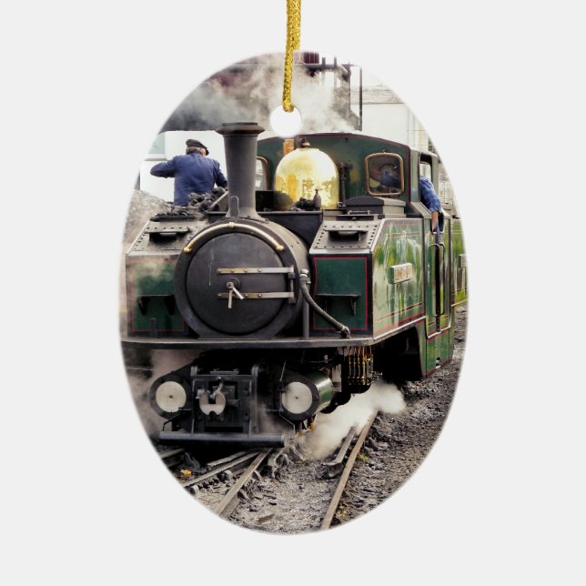 ORNAMENTO DE CERÂMICA COMBOIOS DE VAPOR (Frente)