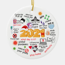 Comemorativa da decoração de Natal de 2021