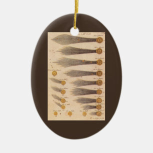 Ornamento De Cerâmica Cometas por Stanislaw Lubieniecki, Astronomia de V