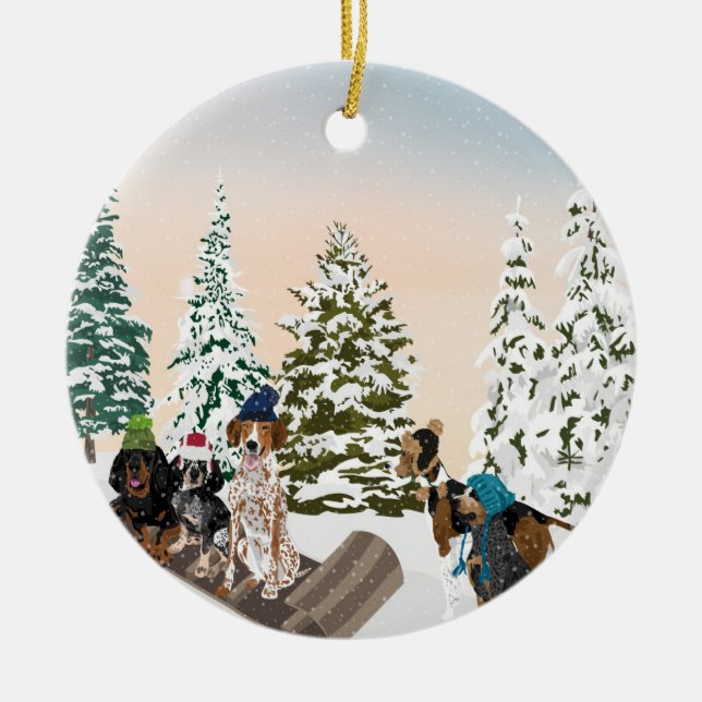 Ornamento De Cerâmica Comida (Frente)