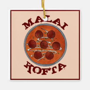 Ornamento De Cerâmica Comida indiana Cuisine Malai Kofta Vegetariana