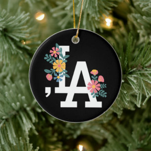 Ornamento De Cerâmica Comma la Floral Kamala Harris Para Presidente 2024