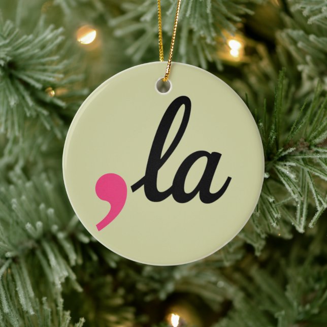 Ornamento De Cerâmica Comma La Kamala Harris Presidente 2024 Stop Projec (Árvore)