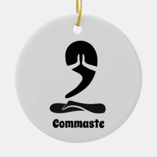 Ornamento De Cerâmica Commaste