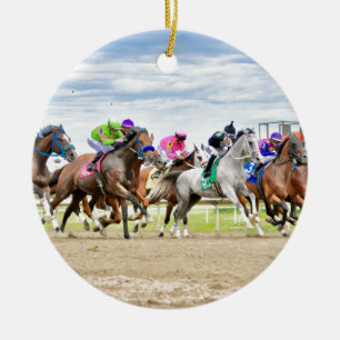 Ornamento De Cerâmica Competência de Parx - dia de Pensilvânia Derby