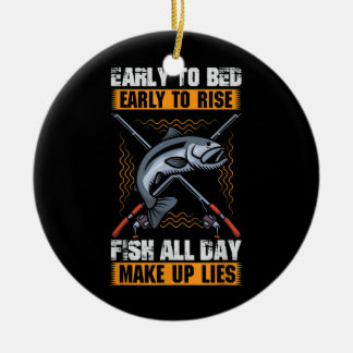 Ornamento De Cerâmica Composição de Peixe Levantado no Começo
