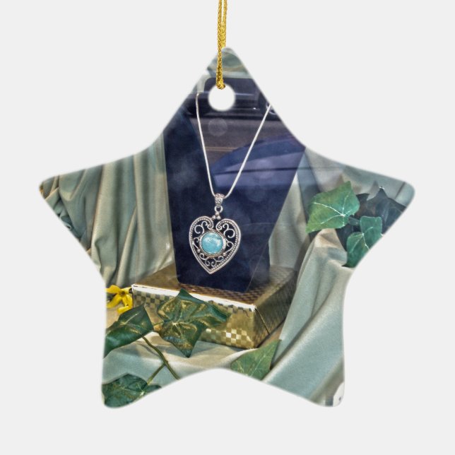 Ornamento De Cerâmica Compra da janela (Frente)