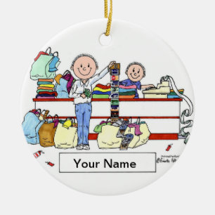 Ornamento De Cerâmica Comprador - Masculino