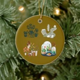 Ornamento De Cerâmica Comprar presentes exclusivos para plantações