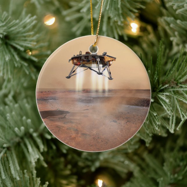 Ornamento De Cerâmica Conceito Arte de Phoenix Mars Lander (Árvore)