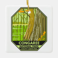 Congaree National Park South Carolina Retro