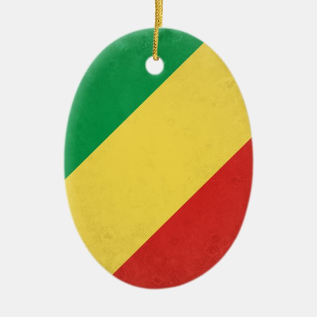 Ornamento De Cerâmica Congo (Frente)