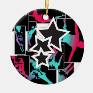 Ornamento De Cerâmica Conluios Cheerleading
