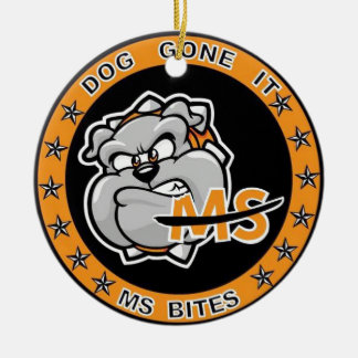 Ornamento De Cerâmica Consciência da esclerose múltipla