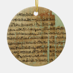 Ornamento De Cerâmica Conta da batalha de Qadesh, dada a Syria perto