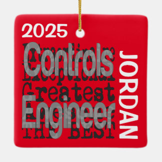Ornamento De Cerâmica Controla Engenheiro Extraordinário PERSONALIZADO