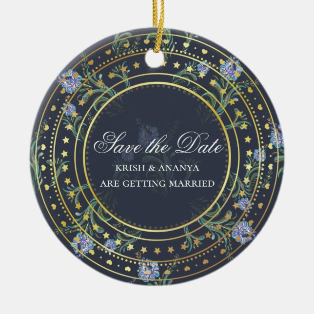 Ornamento De Cerâmica Convite (Frente)