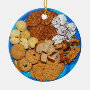 Ornamento De Cerâmica Cookies de Natal
