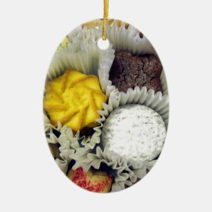 Ornamento De Cerâmica Cookies deliciosos