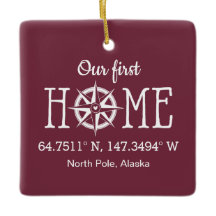 Coordenadas da casa - escolha a cor do fundo