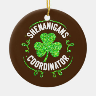 Ornamento De Cerâmica Coordenador Shenanigans Correspondendo Ruas de Pro