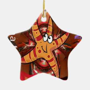 Ornamento De Cerâmica Cor na execução