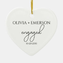 Coração de Keepsasasaque de noivado