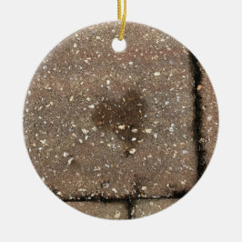 Ornamento De Cerâmica Coração do Paver