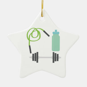Ornamento De Cerâmica Corda de salto