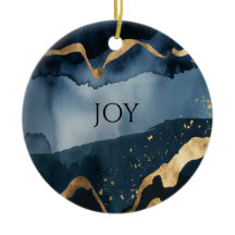 Cores de água azuis com feixes de ouro