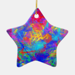 Ornamento De Cerâmica Cores de Cores