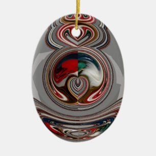 Ornamento De Cerâmica Cores de natal Vintage lindas Hakuna Matata