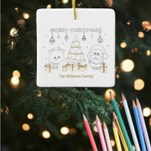 Cores de Nome de Foto de Natal Personalizadas Excl