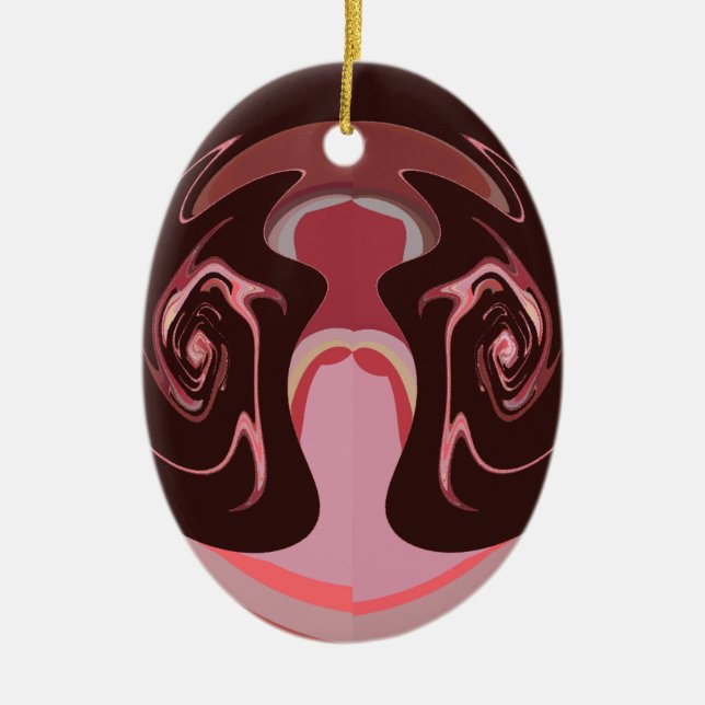 Ornamento De Cerâmica Cores do maskman Hakuna matata (Frente)