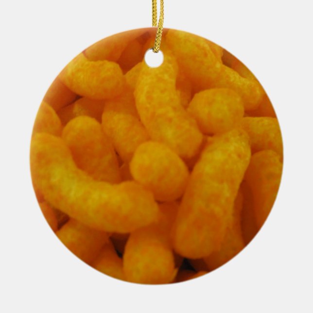 Ornamento De Cerâmica Corn Curls (Frente)
