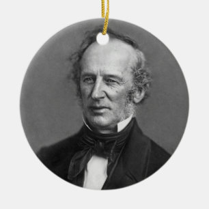 Ornamento De Cerâmica Cornelius Vanderbilt Daguerreotype Retrato