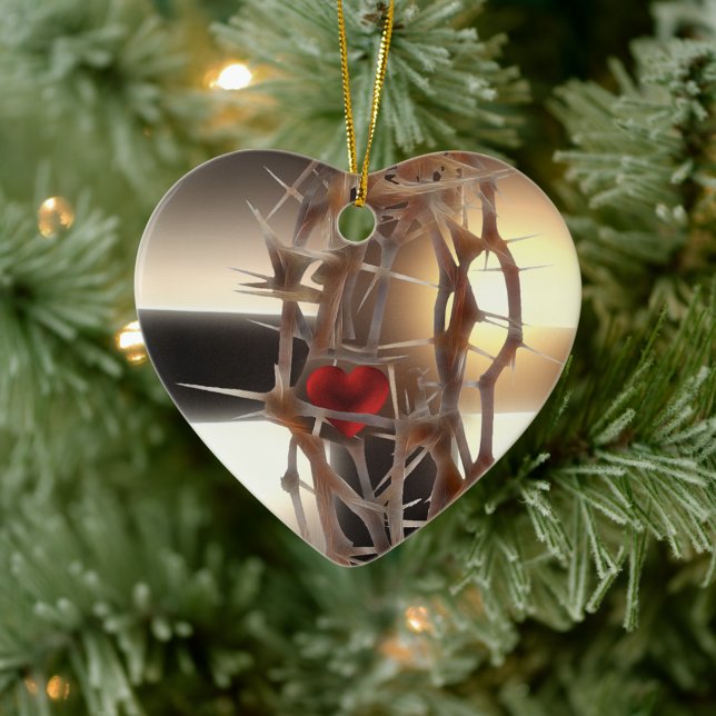 Ornamento De Cerâmica Coroa de Thorns (Criador carregado)