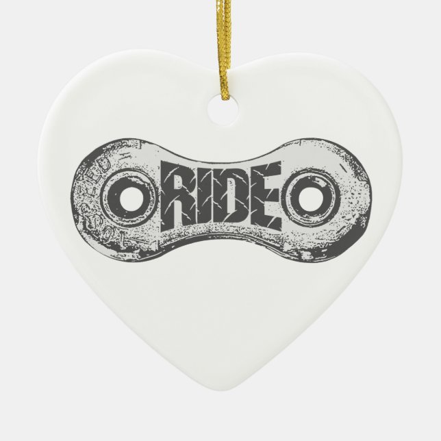 Ornamento De Cerâmica Corrida (Frente)