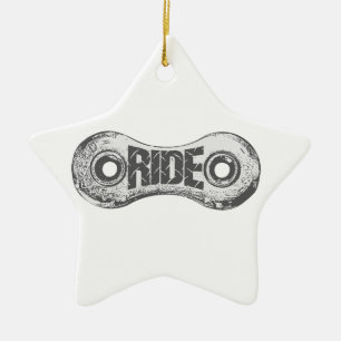 Ornamento De Cerâmica Corrida