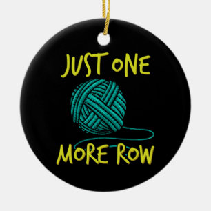 Ornamento De Cerâmica Cortagem de Crocheting