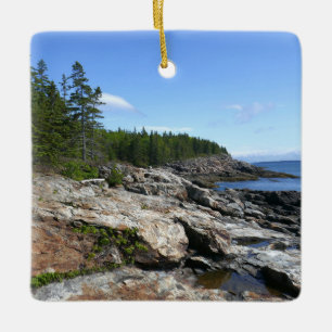 Ornamento De Cerâmica Costa da Ilha Bar no Parque Nacional Acadia