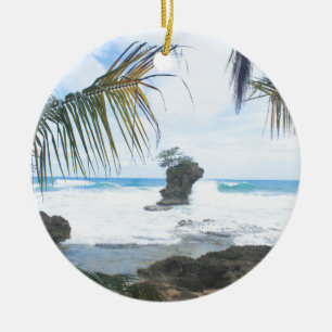 Ornamento De Cerâmica costa de Costa-Rica