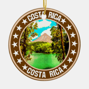 Ornamento De Cerâmica Costa Rica
